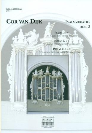 Dijk, Cor van - Psalmvariaties (2) Klavar