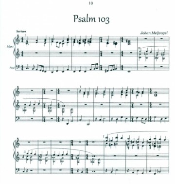 Meijvogel, Johan - 7 Psalmbewerkingen