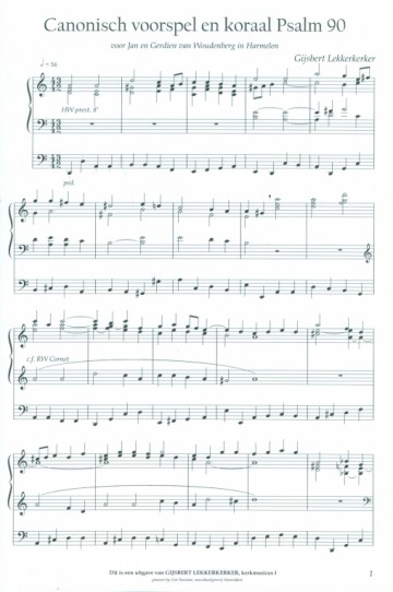 Lekkerkerker, Gijsbert - Psalmen en Gezangen (4)