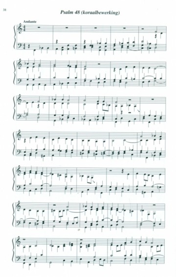 Slagt, Jan - Eenvoudige Psalm voorspelen deel 5 (Psalm 41-50)