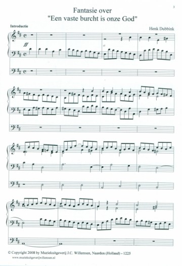 Dubbink, Henk - Een Vast Burcht is onze God