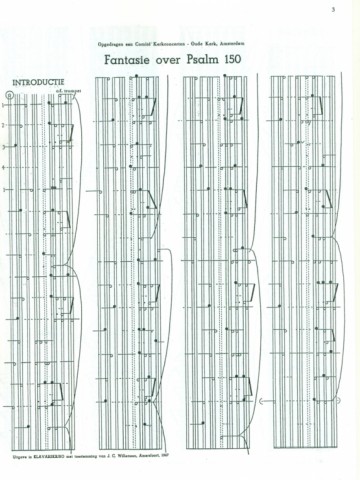 Mazijk, Rutger van - Fantasie over Psalm 150 (Klavar)