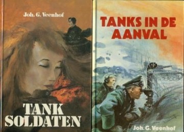 Veenhof, Johan G. - Tank soldaten / Tanks in de aanval