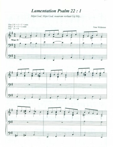 Wildeman, Peter - Koraalbewerkingen voor orgel (6)