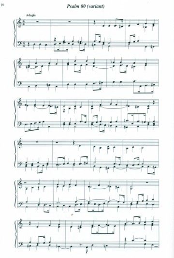 Slagt, Jan - Eenvoudige Psalm voorspelen deel 8 (Psalm 71-80)