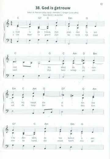 Jeugdbond GG - Liedbundel 'Tot Zijn Eer'