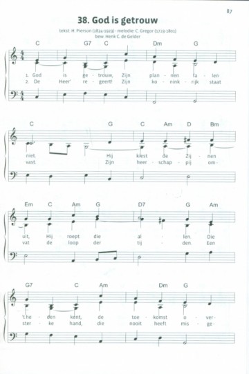 Jeugdbond GG - Liedbundel 'Tot Zijn Eer'