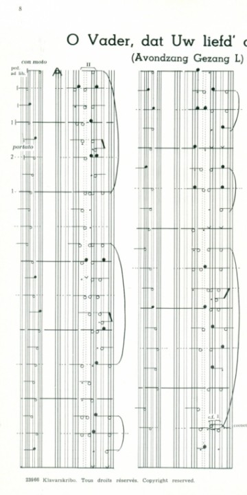 Mazijk, Rutger van - De Avondzang ea (Klavar)