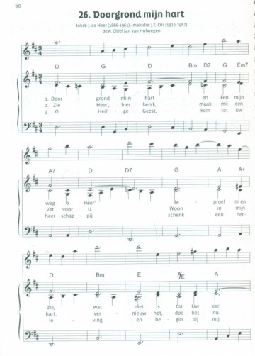 Jeugdbond GG - Liedbundel 'Tot Zijn Eer'