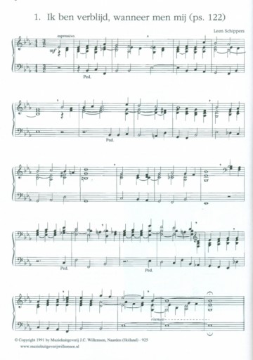 Schippers, Leen - (4) 18 Psalmbewerkingen