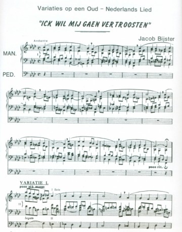 Bijster, Jacob - Ick wil mij gaen vertroosten