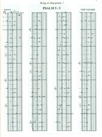 Dijk, Cor van - Psalm 3 & Psalm 84 (Klavar)