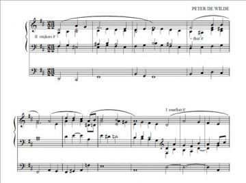 Wilde, Peter de - deel 6 - Psalmbewerkingen