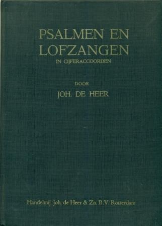 Psamen en Lofgezangen in Cijferakkoorden (Nieuw!)