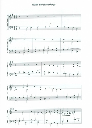 Slagt, Jan - Eenvoudige Psalm voorspelen deel 14 (Psalm 131-140)