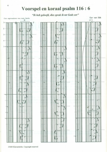 Dijk, Cor van - Geloof, hoop en Liefde: Psalm 116, 130, 133 (Klavar)
