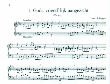 Schippers, Leen - (8) 18 Psalmbewerkingen