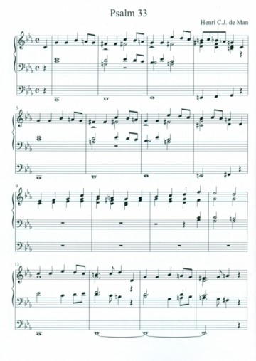 Man, Henri C.J. de - deel 1 Koraalbewerkingen