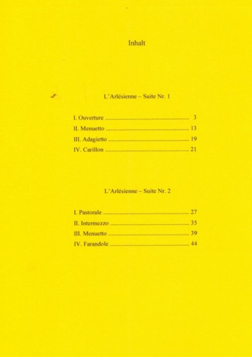 Bizet, Georges - L'Arlesienne (Suite nr. 1 en nr.2)