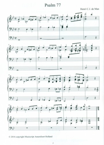 Man, Henri C.J. de - deel 2 Koraalbewerkingen