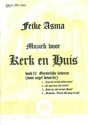 Asma, Feike - Boek 12  Geestelijke liederen (Klavar)