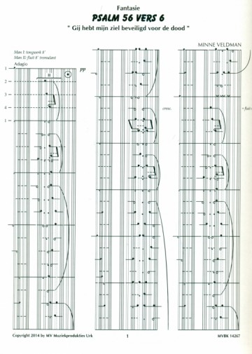 Veldman, Minne - Koraalbewerkingen (14) Klavar