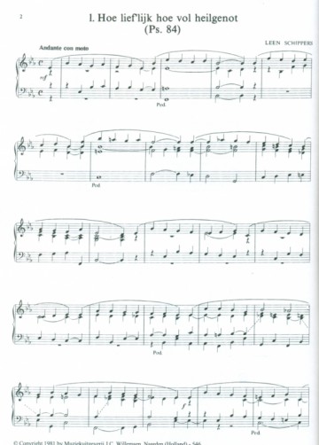 Schippers, Leen - (2) 18 Psalmbewerkingen