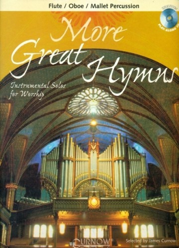Curnow, James arr - Gezangen (2) More Great Hymns (Fluit / Hobo / Percussion) (Boek + CD)