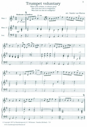 Marion, Sander van - Wat God doet dat is welgedaan e.a.