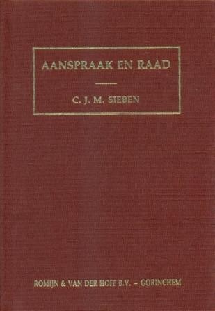 Sieben, C.J.M. - Aanspraak en Raad