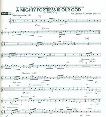 Curnow, James arr - Gezangen (1), Great Hymns (Bes trompet) (Boek + CD)