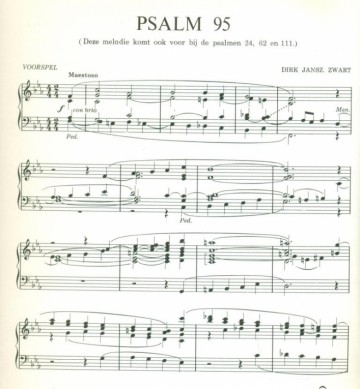 Zwart, Dirk Jansz. - Koraalboek (deel 1)