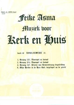 Asma, Feike - Boek 18 Koraalwerk (Klavar)