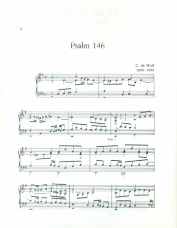 Wolf, Cornelis de - Psalm 146