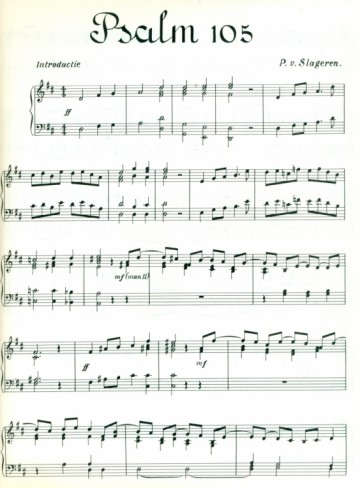 Slageren, P. van - Psalm 105