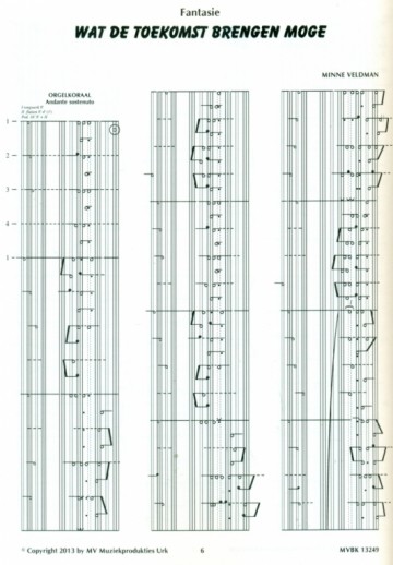Veldman, Minne - Koraalbewerkingen (12) Klavar