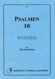 Sanderman, Dick - Psalmen 10 (Nieuw!)