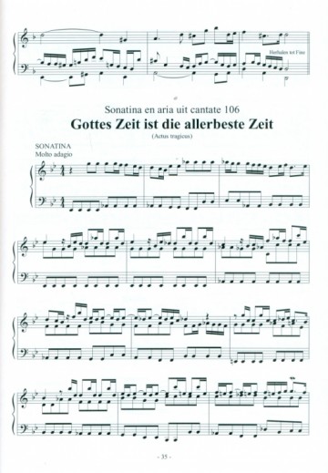 Bach, J.S. - (1) Aria's uit Cantates Johann Sebastian Bach bewerkt voor orgel