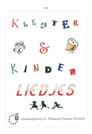 Eenvoudige kleuter- en kinderliedjes voor de kleine en net beginnende organist