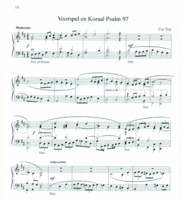 Vos, Cor - Zes Psalmen voor orgel (deel 1)