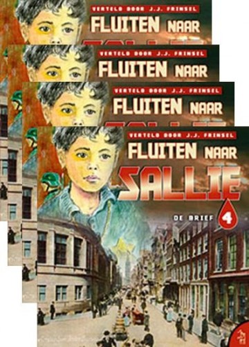 Frinsel, J.J. - Fluiten naar Sallie compleet 4delen! (Actieprijs!)