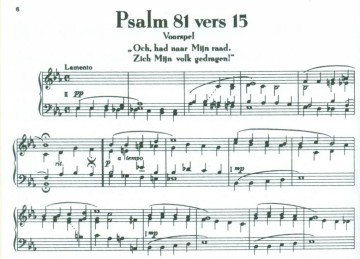 Boss, Chris - Psalm bewerkingen voor orgel of harmonium