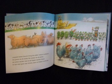 Lieshout, Ted van & Hopman (ill) - Boer Boris in de sneeuw