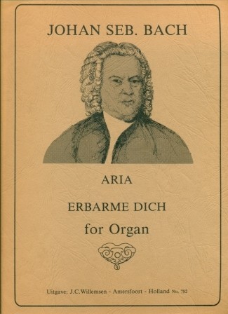 Bach, Johann Sebastian - Erbarme Dich for organ