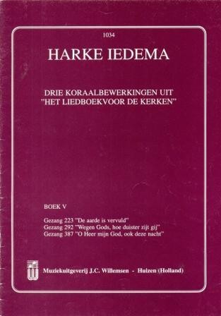 Iedema, Harke - Drie Koraalbewerkingen
