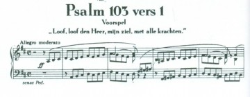 Boss, Chris - Psalm bewerkingen voor orgel of harmonium