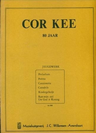 Kee, Cor - 80 jaar: jeugdwerk