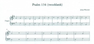 Wentink, Johan - Vereenvoudigde Psalmzettingen deel 1 in twee- en drieklank