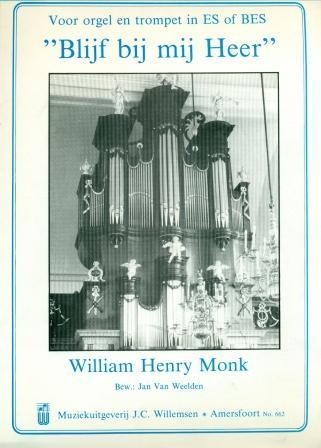 Monk, W.H. - Blijf bij mij Heer (orgel-trompet Es/Bes)