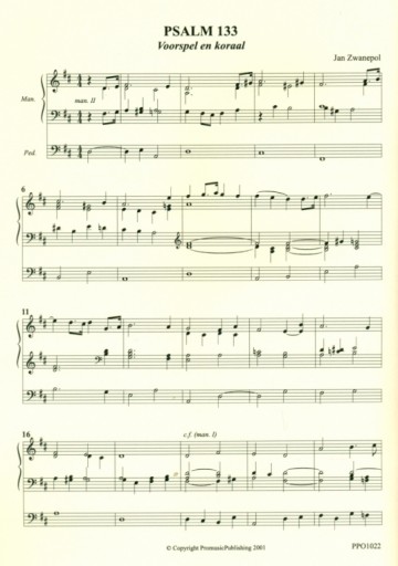 Zwanepol, Jan - Psalm 133